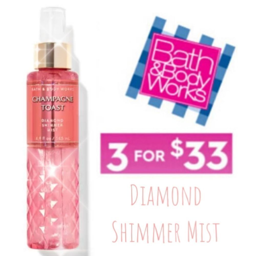 Bath & Body Works Champagne Toast Diamond Shimmer